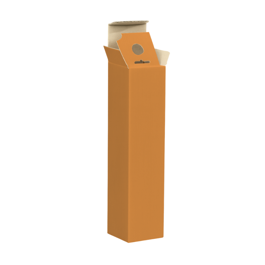 Scatola porta bottiglia (1 bottiglie) borsa in cartone ondulato box for bottles