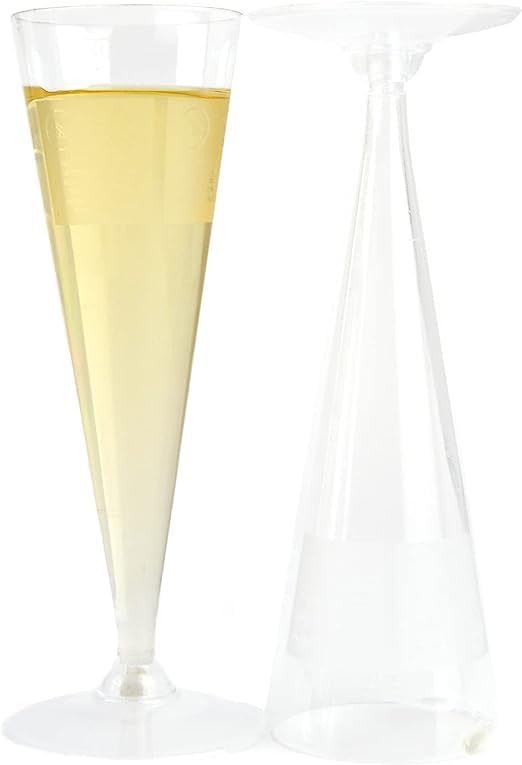 pz 120 calici flute champagne prosecco trasparenti bicchieri aperitivo apericena