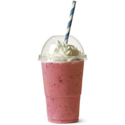 PZ 30 Coppa smoothie 250cc per yogurt, gelato e granita con coperchio forato