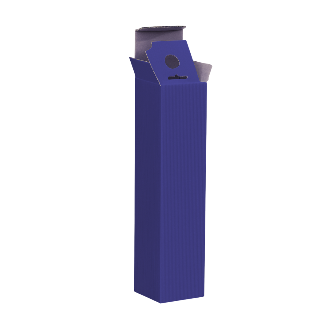 Scatola porta bottiglia (1 bottiglie) borsa in cartone ondulato box for bottles