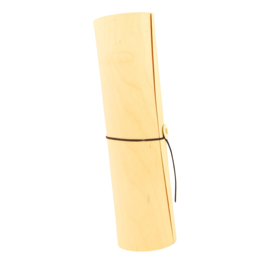 1 estuche portabotellas de champán de madera de balsa