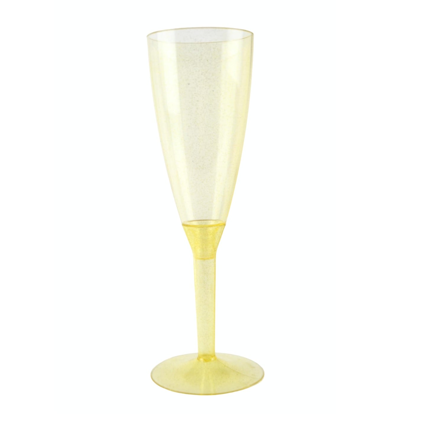 Pz 50 calice monouso flute champagne bicchieri prosecco trasparenti brillantinati