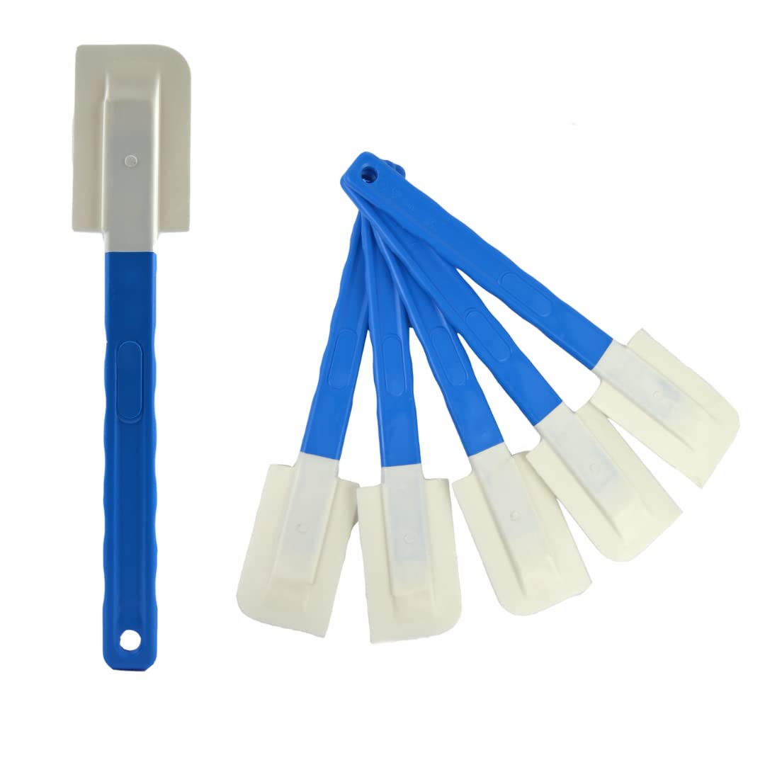 pz 5 spatola per gelato 31 cm manico lungo blu con foro per appendere