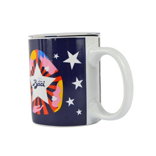 Pz 1 tazza baci perugina con cioccolatini baci 50 gr minimo 4 baci con grafica colorata