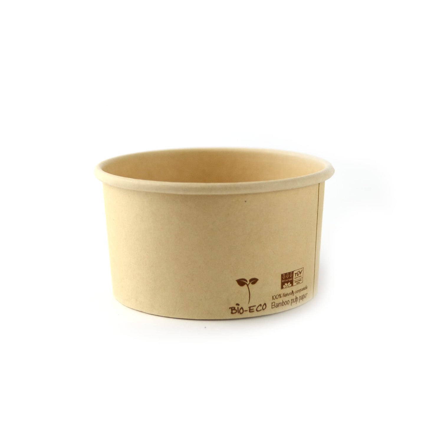 PZ 250 Coppette in carta color avana per gelato