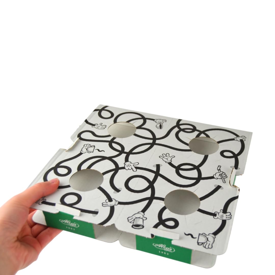 pz 20 asporto bicchieri caffe e cappuccino 4 posti in cartone 70 cc/ 90 cc / 120 cc