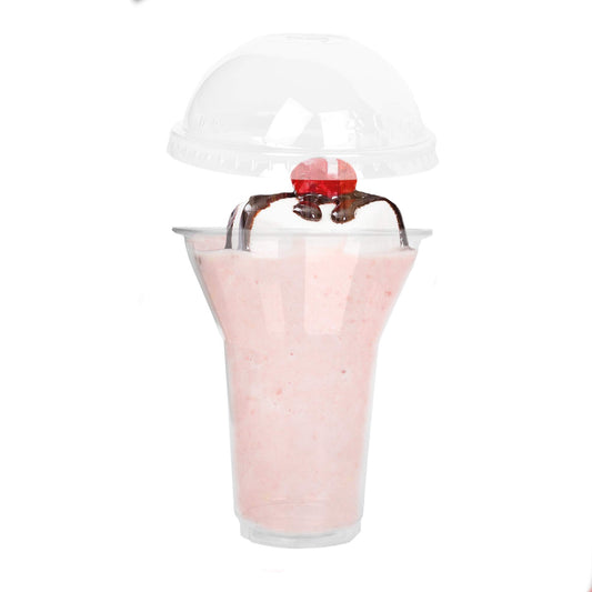 PZ 50 Coppa FRAPPE cc 330 per yogurt, gelato e macedonia con coperchio