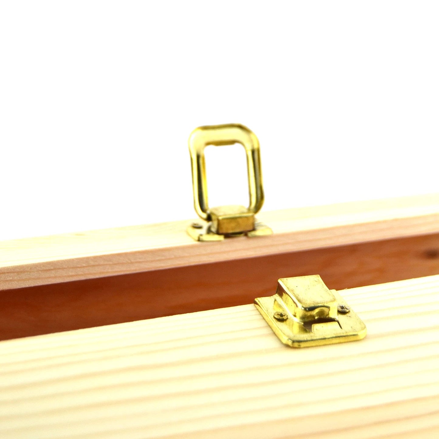 1 scatola porta vino in legno (x 2bottiglie) cassetta con chiusura divisorio in cartone rosso