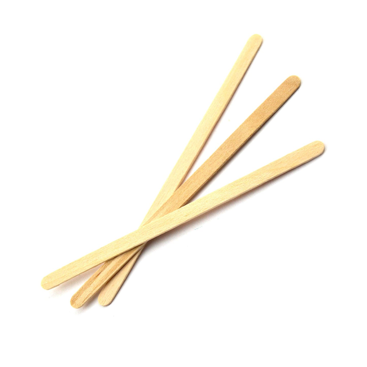 Stecche in legno palette legno incartate singolarmente 8 cm cappuccino