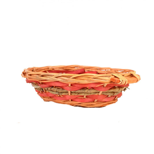 pz 1 cesto vuoto natalizio medio 33 x 24 x 8 cm cesto confezione regalo strenne