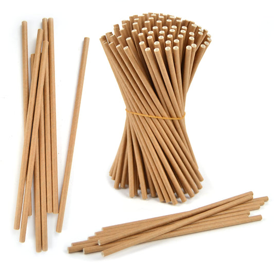 pz 250 cannucce in carta da 20 cm per granita, frappe, smoothie, cocktail e succo di frutta