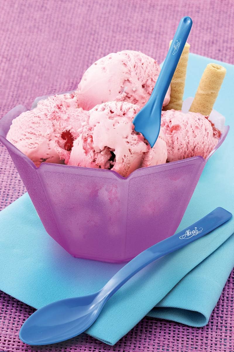 PZ 100 Coppa da yogurt, gelato e macedonia da 200 cc a forma di fiore
