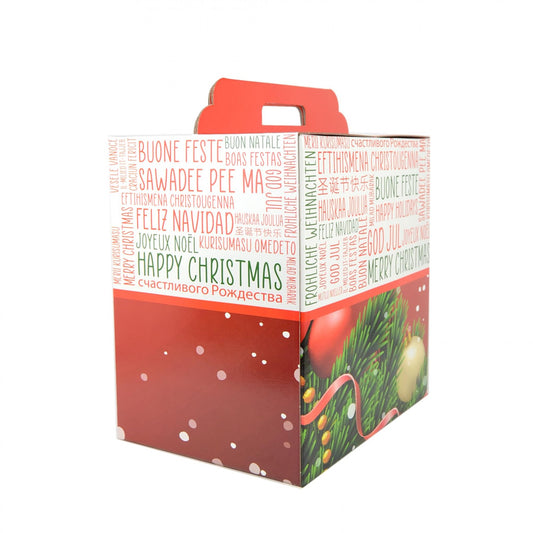 5 scatola regalo JUTA in cartone ideale per creare pacchi natalizi pacchi regalo