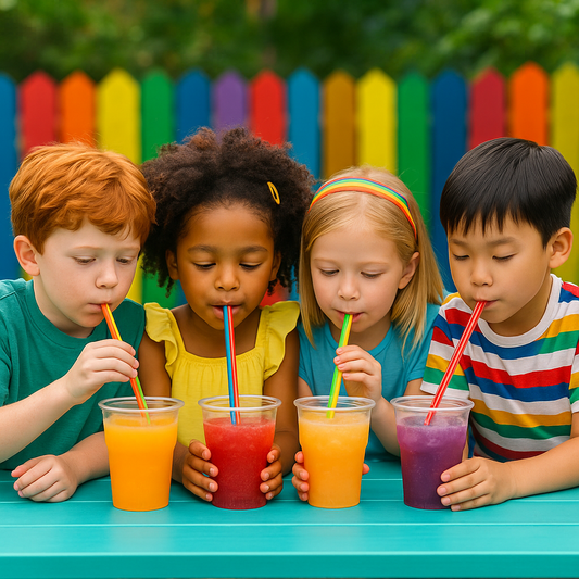 pz 500 cannucce BIO-ECO da 21 cm per granita, frappe e smoothie