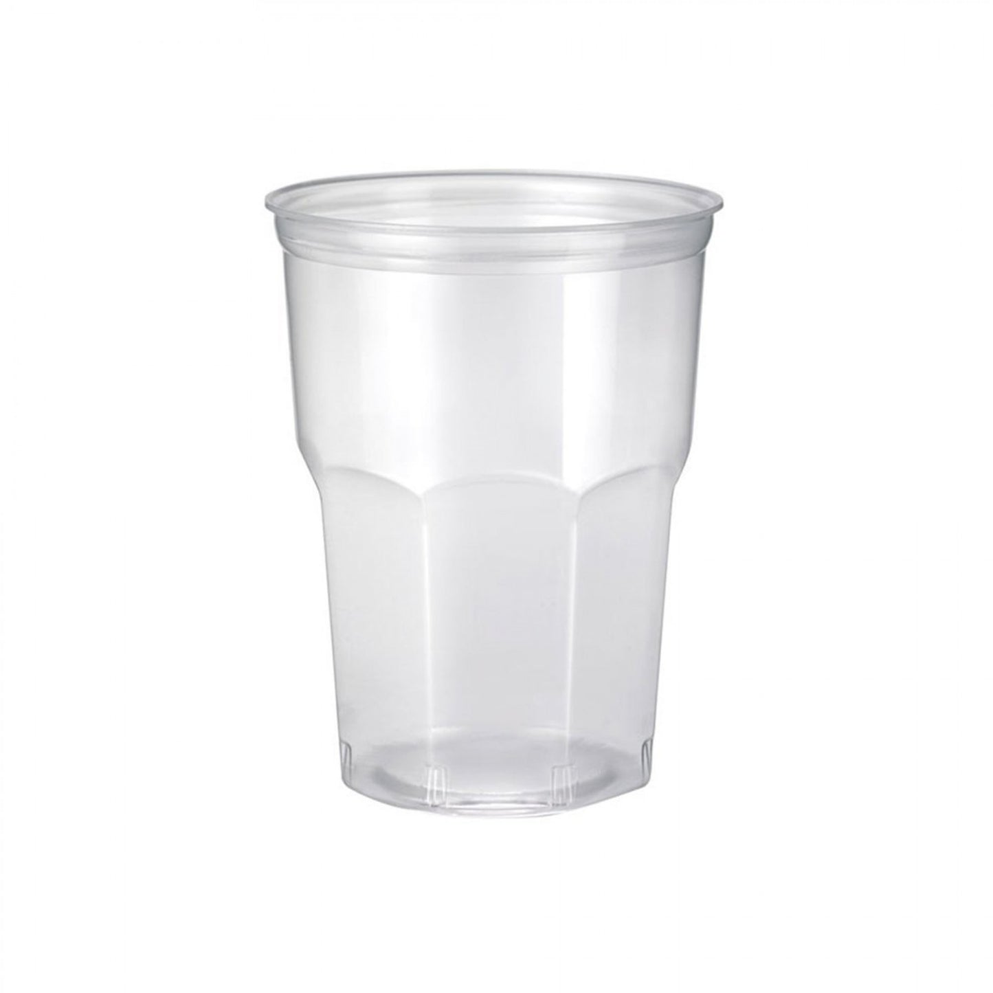 Pz 50 bicchieri cocktail in plastica rigida trasparente