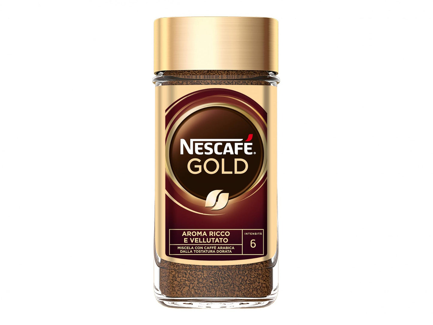 Gr 100 Nescafè Gold Gusto Ricco Preparato Solubile per caffè in vaso di vetro