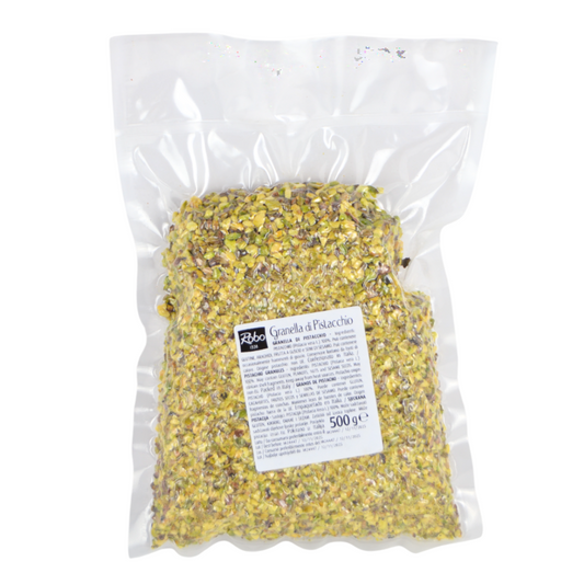 Gr 500 granella di pistacchio per dolci, creme e topping decorazione pasticcini, panettoni, torte e biscotti