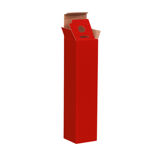 Scatola porta bottiglia (1 bottiglie) borsa in cartone ondulato box for bottles