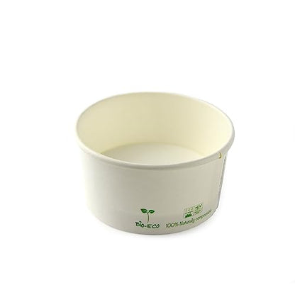 PZ 250 Coppette in carta 80 cc per gelato compostabili e biodegradibili