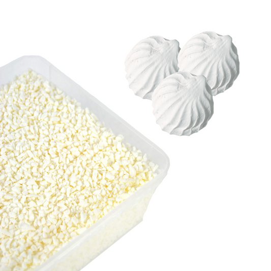 Gr 1400 granella di meringa per dolci, creme e topping decorazione pasticcini, panettoni, torte e biscotti