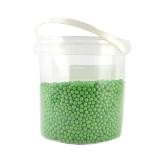 1 kg cereali mignon ricoperti di cioccolatobianco al gusto pistacchio per decorare dolci, torte e biscotti