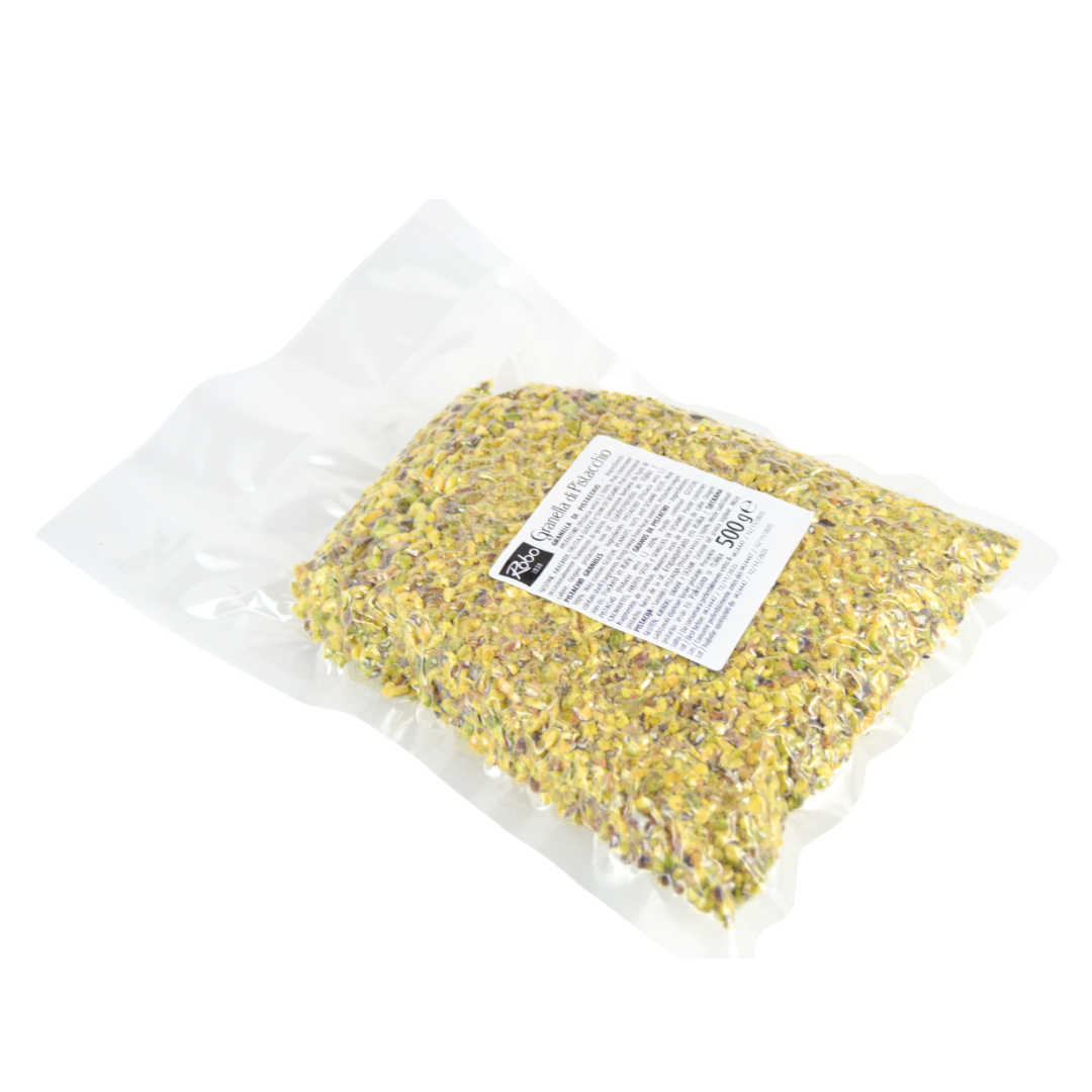 Gr 500 granella di pistacchio per dolci, creme e topping decorazione pasticcini, panettoni, torte e biscotti