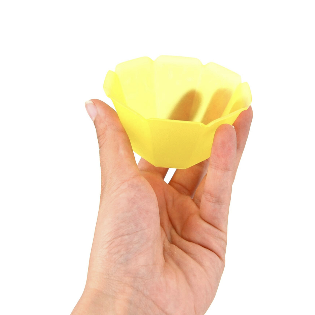 PZ 100 Coppa da yogurt, gelato e macedonia da 90 cc a forma di fiore