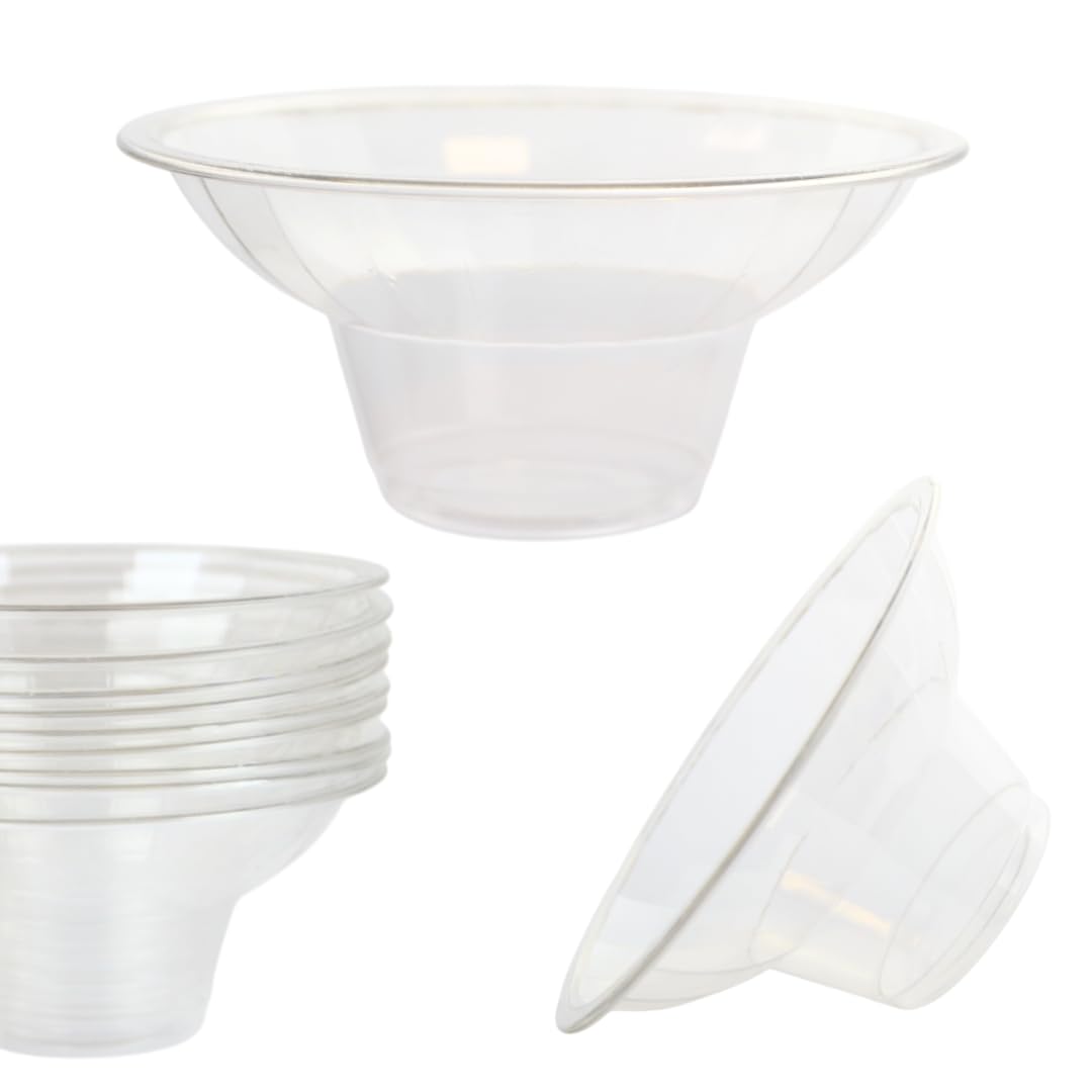 PZ 50 Coppa YOGOSOFT 200 cc per yogurt, gelato e macedonia con coperchio con foro