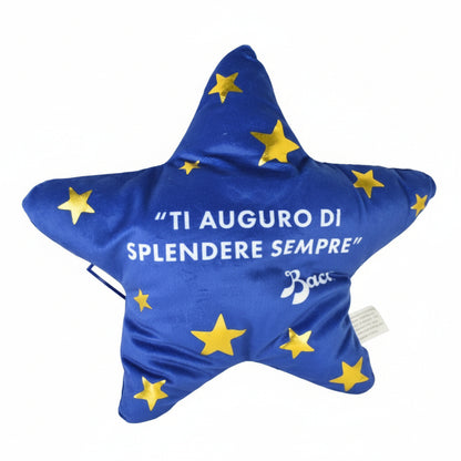 Peluche en forme d'étoile avec l'inscription « Bisous de Perugina », 50 g