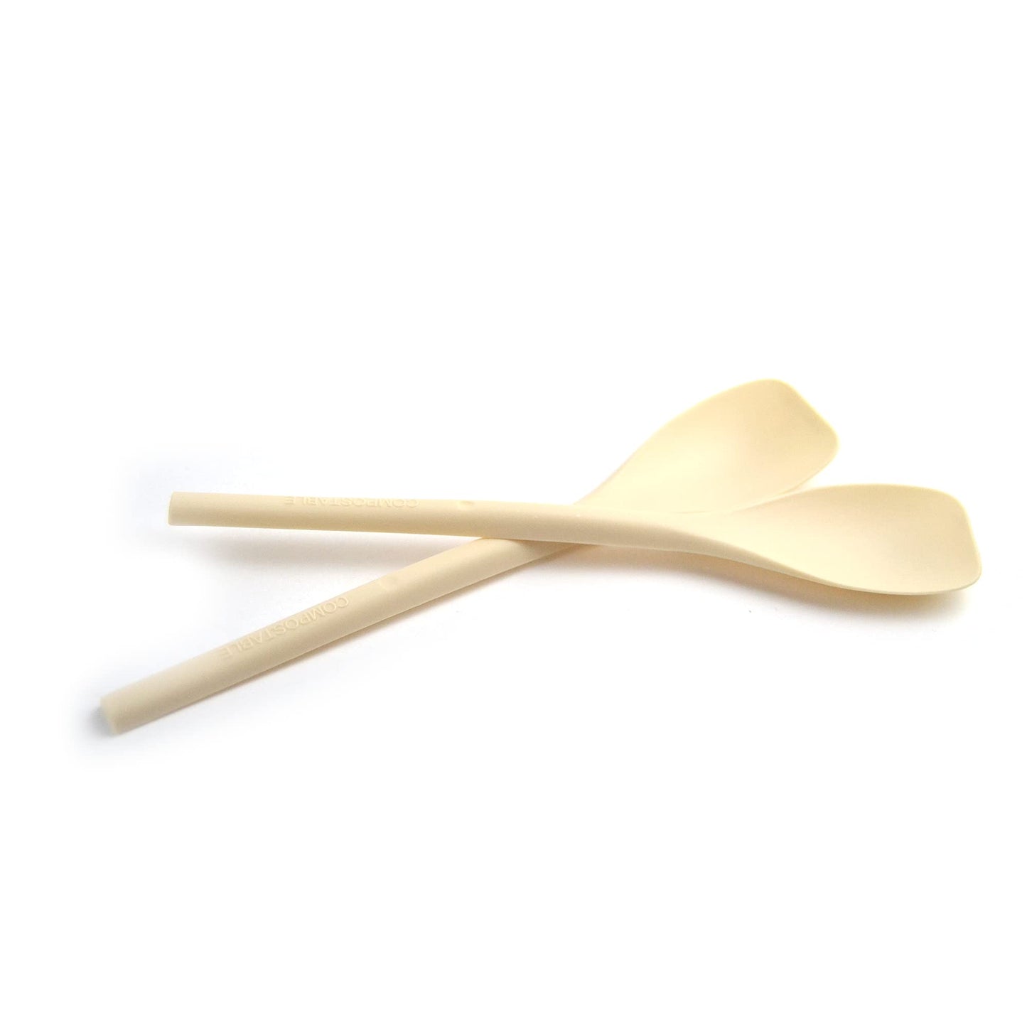 300 cuillères compostables cm 13,8 cuillère