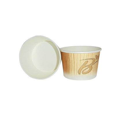 PZ 84 Coppette in carta 120 cc per gelato compostabili e biodegradibili