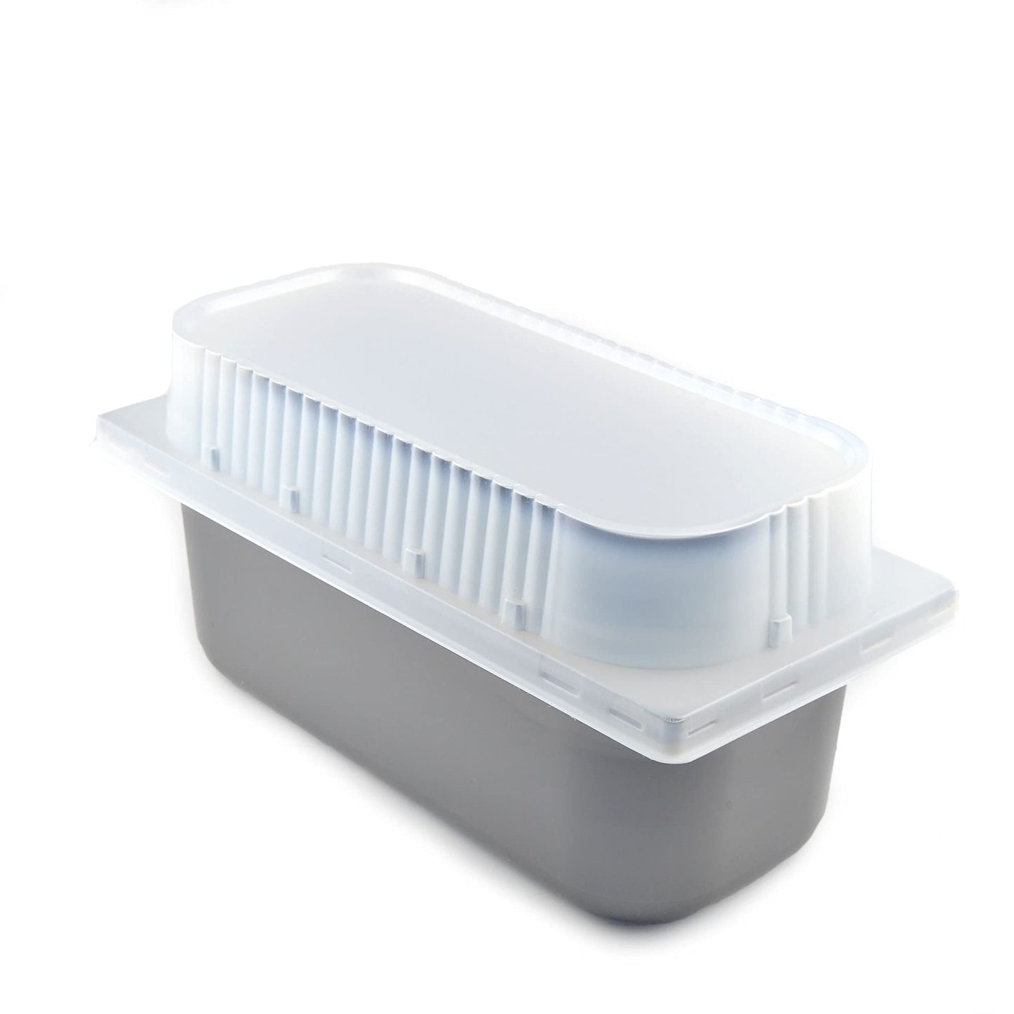 Pz 25 vaschetta LT 5 per gelato ideale per vetrine gelaterie + coperchio alto trasparente
