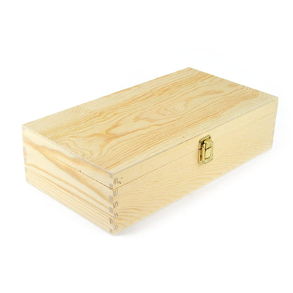 3 scatole porta vino in legno cassette da 1,2 e 3 spazi con chiusura
