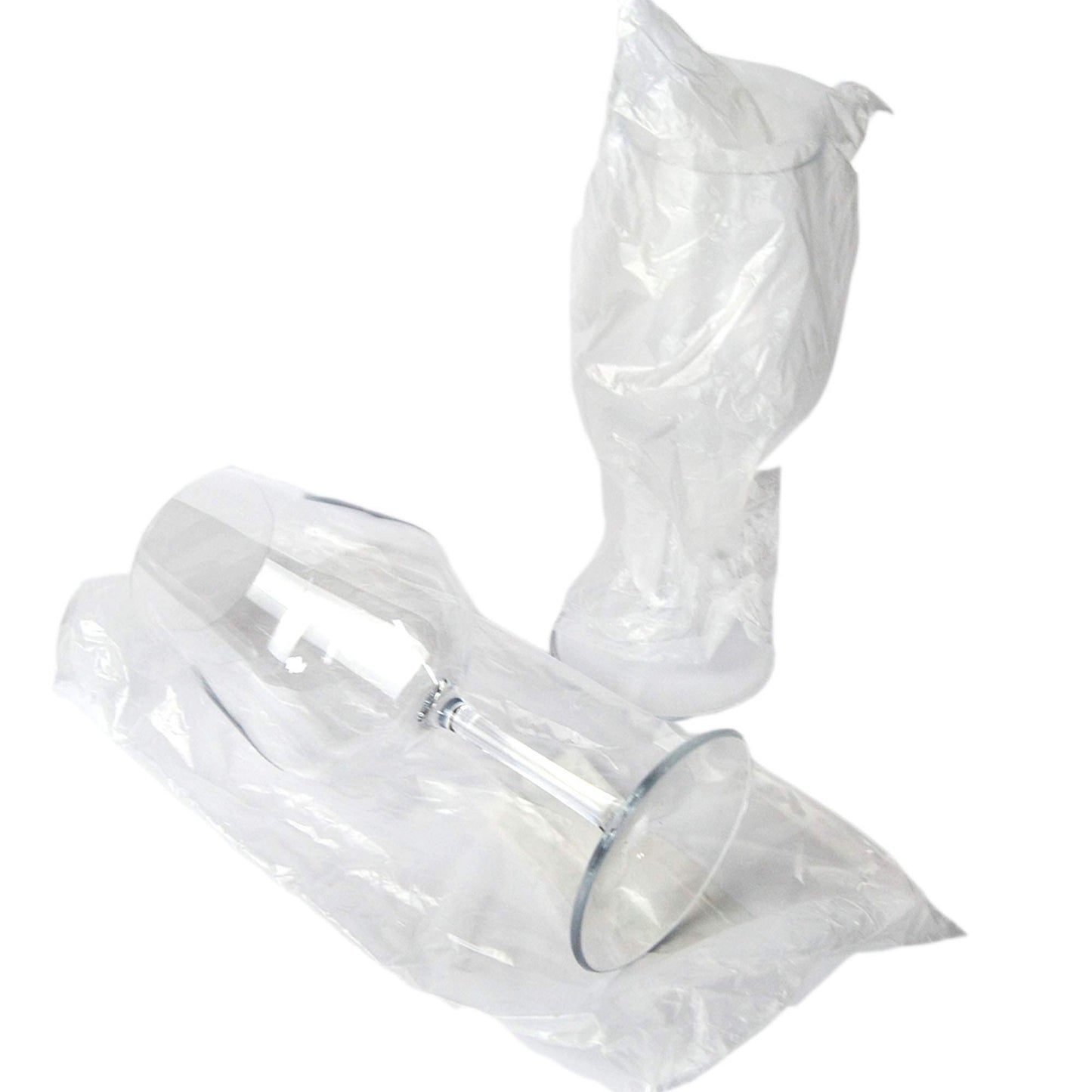 6 piezas de vaso tritan de 400cc en plástico superresistente lavable y reutilizable de 21,5cm de alto para vino