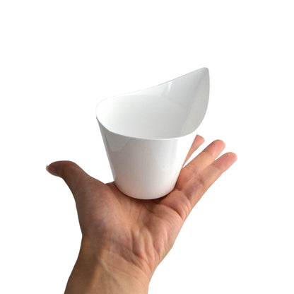 Pz 50 Coppetta goccia da 200 cc monoporzione per alimenti dolci o salati di ristorazione