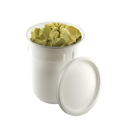 Pz 10 carapina per gelato contenitore cilindrico per vetrina gelateria a pozzetto + coperchio