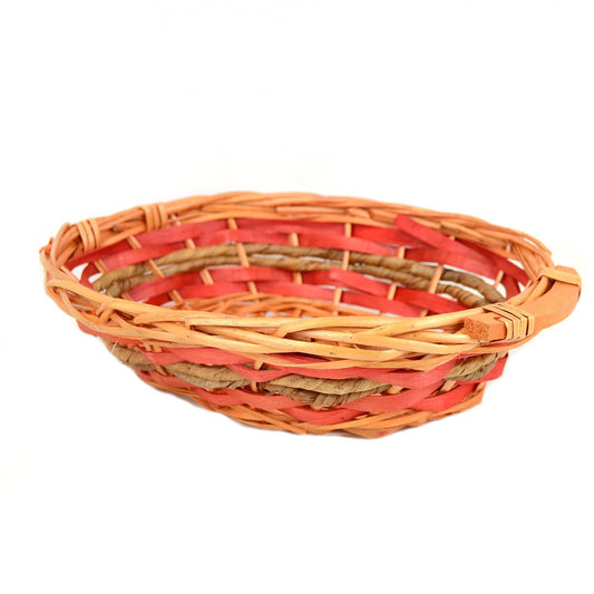 pz 1 cesto vuoto natale medio 33 x 24 x 8 cm cesto natalazio regalo strenne