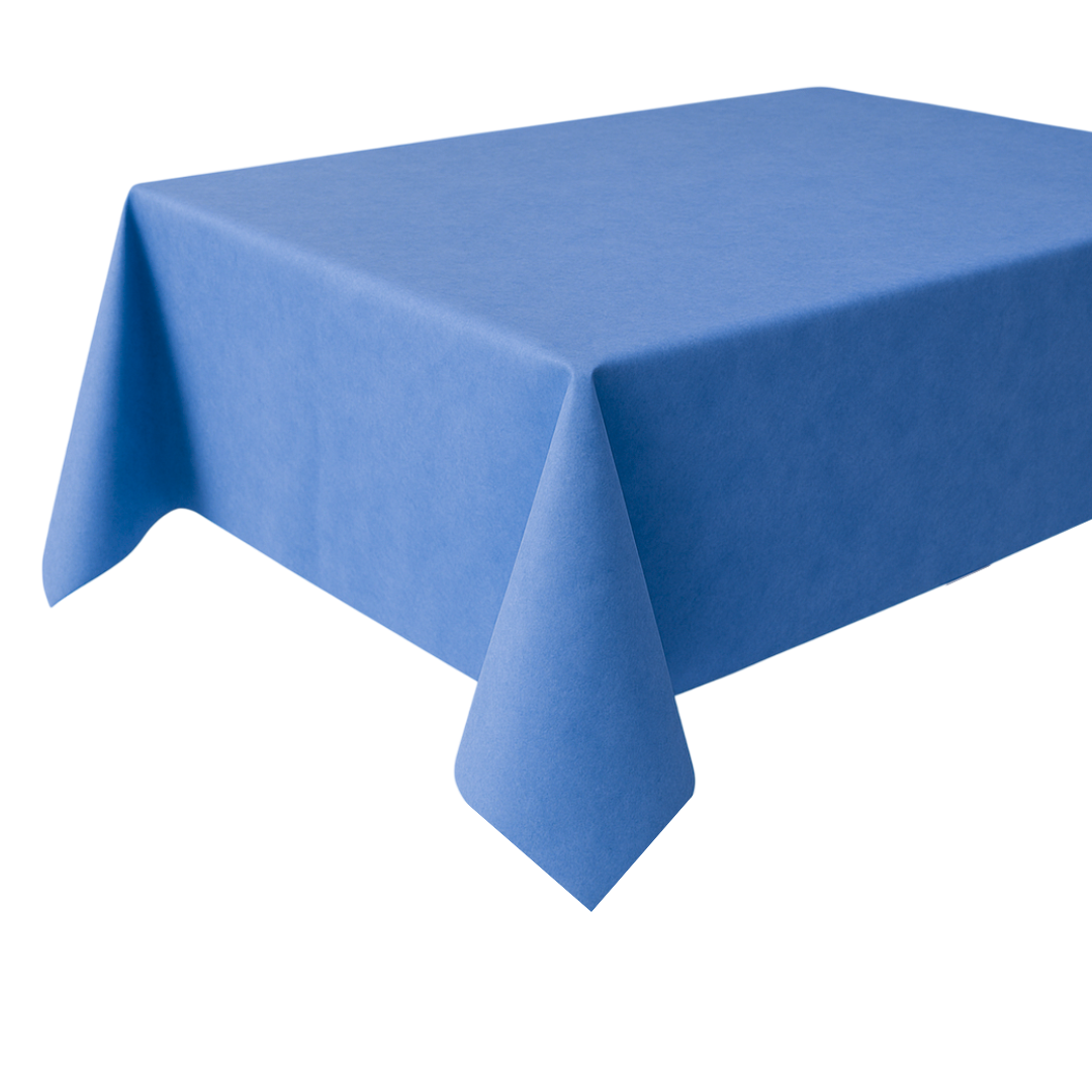 pz 20 tovaglie azzurro 100 x 100 cm in TNT (tessuto non tessuto) per cene e catering