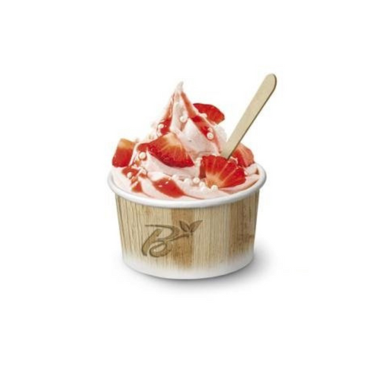 PZ 84 Coppette in carta 120 cc per gelato compostabili e biodegradibili