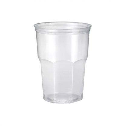 Pz 50 bicchieri cocktail in plastica rigida trasparente