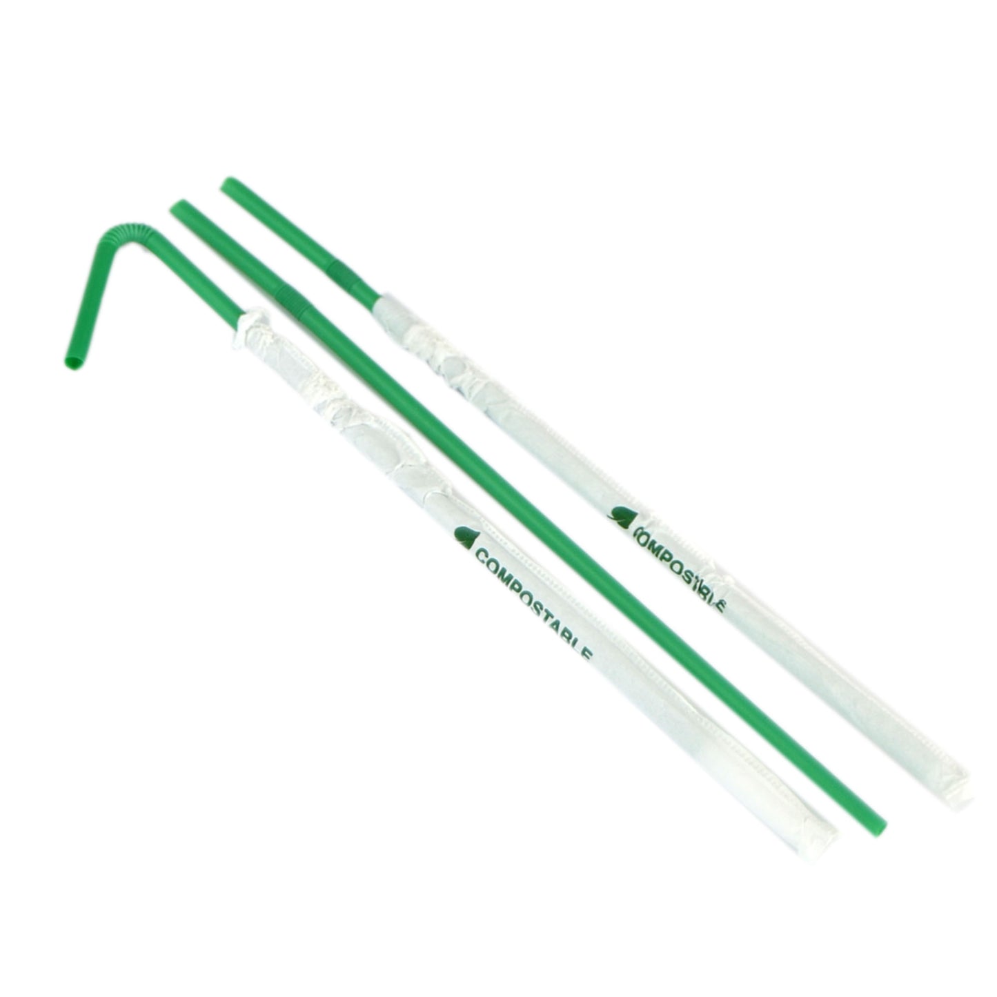 400 pajitas envueltas de 24 cm para granizados, frappés, batidos, cócteles y zumos de frutas.