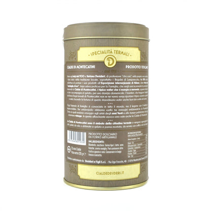 gr 120 di cialde di montecatini in barattolo, prodotto dolciario da forno artigianale