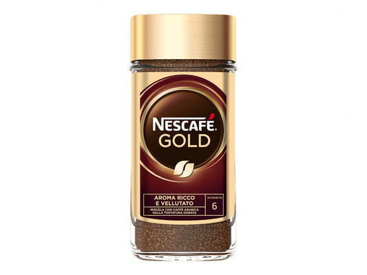 Gr 100 Nescafè Gold Gusto Ricco Preparato Solubile per caffè in vaso di vetro