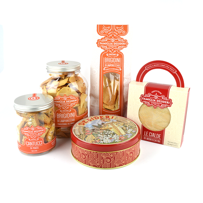 Kit idea regalo composto dai prodotti Desideri