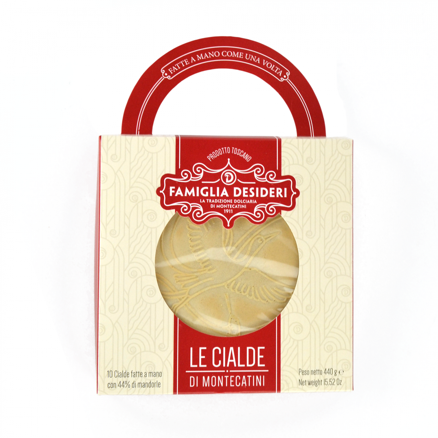 gr 440 cialde di montecatini alla mandorla fatte a mano