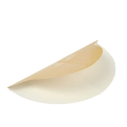 Pz 100 porta crepes pieghevole in cartoncino alimentare marrone per crepes dolci e salate