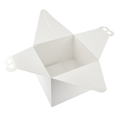 Box- BORSA in carta bianca per asporto di alimenti come torte e dolci per pasticceria