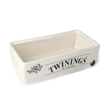 250 bustine assortimento di the e tisane twinings con caddy in ceramica