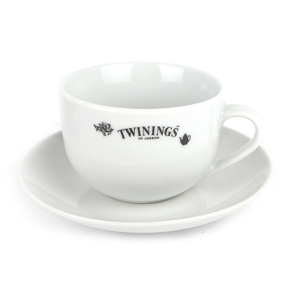 250 bustine assortimento di the e tisane twinings con 2 tazze in ceramica